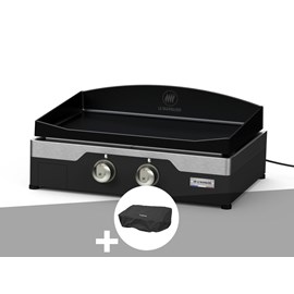 Plancha électrique allure 260 duo 60 x 40 cm + housse - le marquier