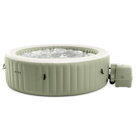 Spa gonflable purespa olive rond bulles 6 places - intex