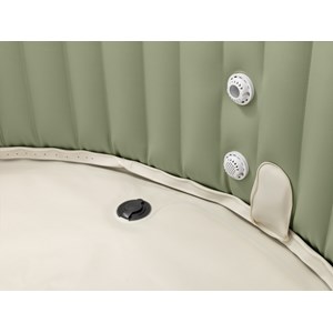 Spa gonflable purespa olive rond bulles 6 places - intex