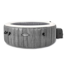 Spa gonflable purespa baltik rond bulles 4 places - intex