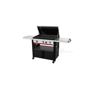 Plancha gaz slate 76 cm sur chariot - weber