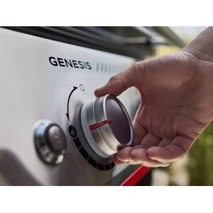 Barbecue à gaz genesis e-315w plancha - weber