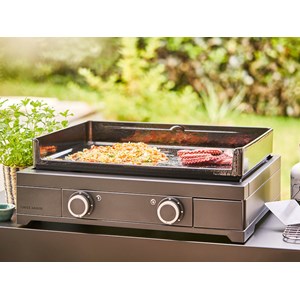 Plancha électrique modern 60 acier noir - forge adour