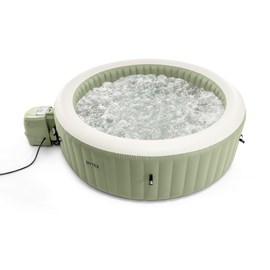 Kit spa gonflable intex purespa olive rond bulles 8 places + kit d'entretien