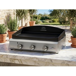Plancha à gaz amalia pro 360 inox - le marquier