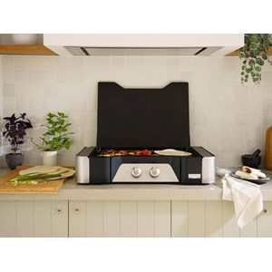 Plancha exclusive électrique 260 duo avec couvercle – le marquier