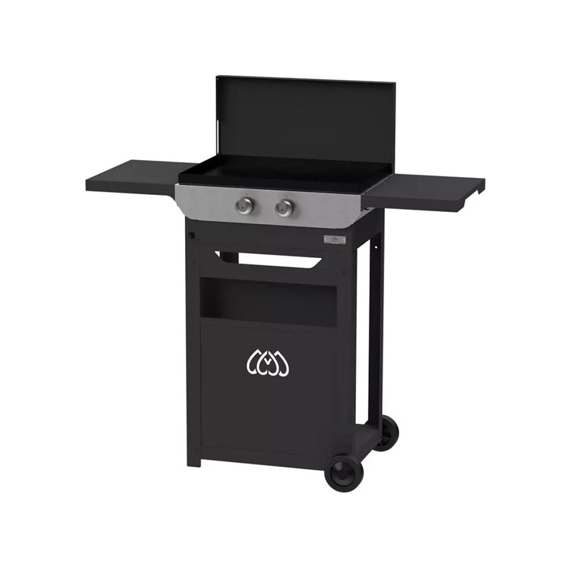 Le Marquier - Plancha original gaz 260 duo sur chariot - le marquier