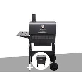 Barbecue à charbon charcoal m + charcoal 2go offset-smoker - char-broil