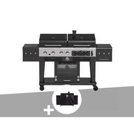 Barbecue hybride memphis ultimate version 2,0 + housse de protection - pit boss