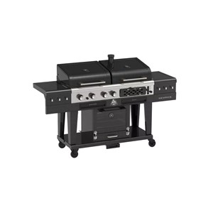 Barbecue hybride memphis ultimate version 2,0 + set de 4 couteaux - pit boss
