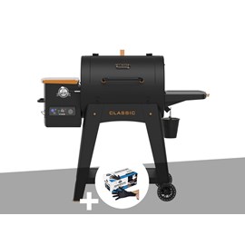 Barbecue à pellets onyx classic 700 + 50 gants alimentaire  - pit boss