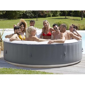 Spa gonflable xtra rond bulles 8 places + accessoires offerts - infinite spa