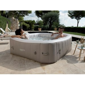 Spa gonflable elite carré bulles 2 places + accessoires offerts - infinite spa