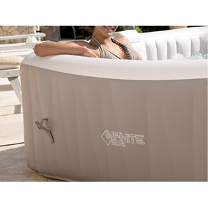Spa gonflable elite carré bulles 2 places + accessoires offerts - infinite spa
