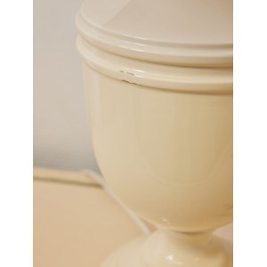 Paire de lampe à poser en bois laqué n°424