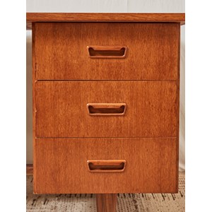 Bureau scandinave en chêne n°482