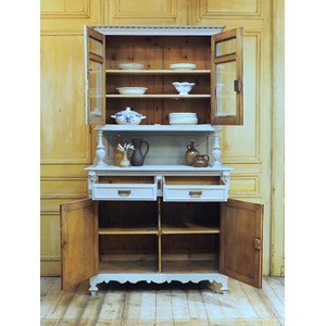 Vaisselier en bois 60's n°34