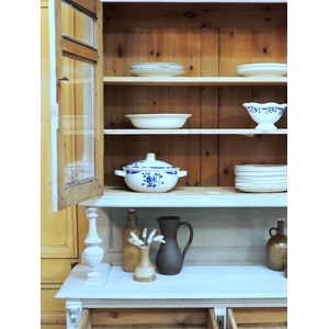 Vaisselier en bois 60's n°34