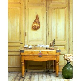 Meuble de boucher en bois clair n°226
