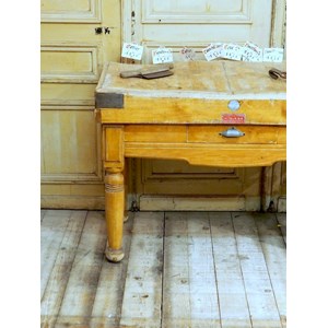 Meuble de boucher en bois clair n°226