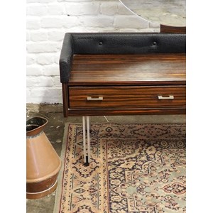 Coiffeuse en formica et simili cuir n°234