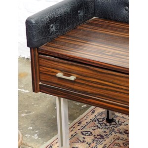 Coiffeuse en formica et simili cuir n°234