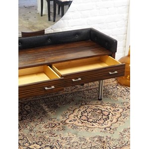 Coiffeuse en formica et simili cuir n°234