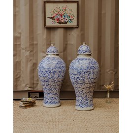 Lot de jarres marocaines en céramique n°113