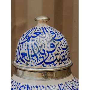 Lot de jarres marocaines en céramique n°113