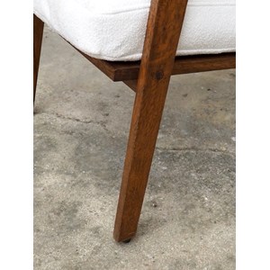 Paire de fauteuils scandinaves en chêne n°790