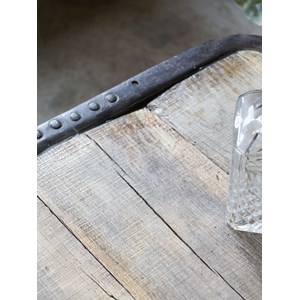 Table basse industrielle en bois n°433