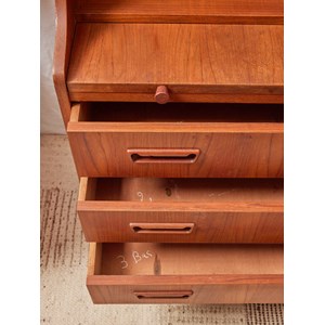 Secrétaire scandinave en bois clair n°137