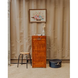 Classeur vintage en bois n°215