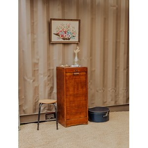 Classeur vintage en bois n°215