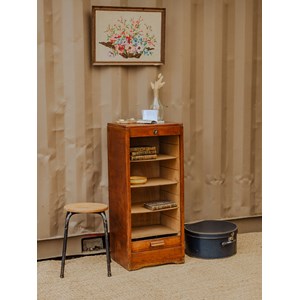 Classeur vintage en bois n°215