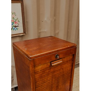 Classeur vintage en bois n°215