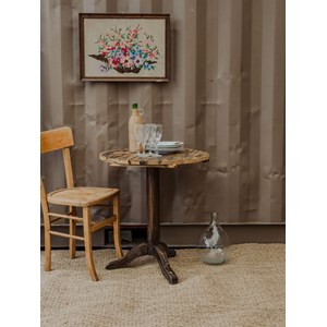 Table à manger bistrot en bois n°76