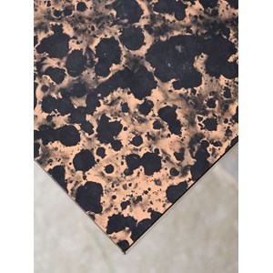 Table basse effet marbré en bois n°754