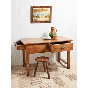 Romy, la table de ferme en bois  n°563