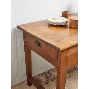Romy, la table de ferme en bois  n°563