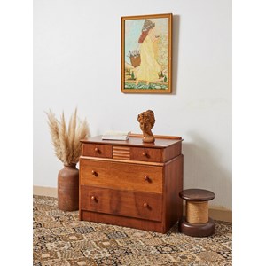 Commode anglaise en bois clair n°366