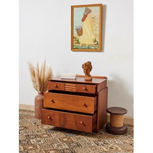 Commode anglaise en bois clair n°366