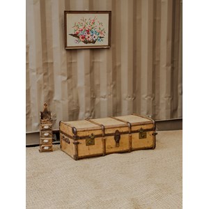 Lucienne, la malle vintage en bois n°257