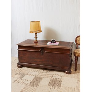 Coffre de famille en noyer du xviième n°110