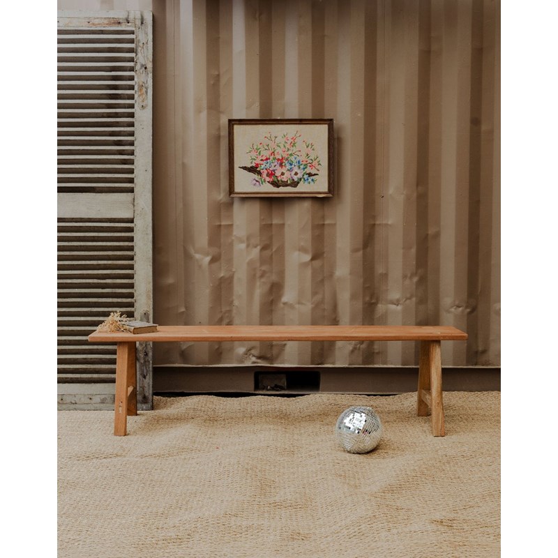 Antoine, le banc de ferme en bois n°317