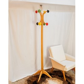 Porte-manteau coloré en bois n°248