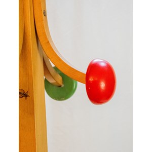 Porte-manteau coloré en bois n°248