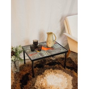 Table basse cratères en céramique n°769