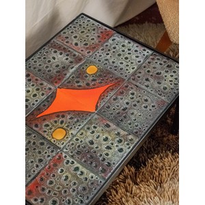 Table basse cratères en céramique n°769