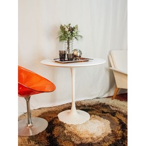 Table à manger tulipe en métal n°1071